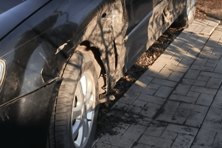 Фото авто после ДТП